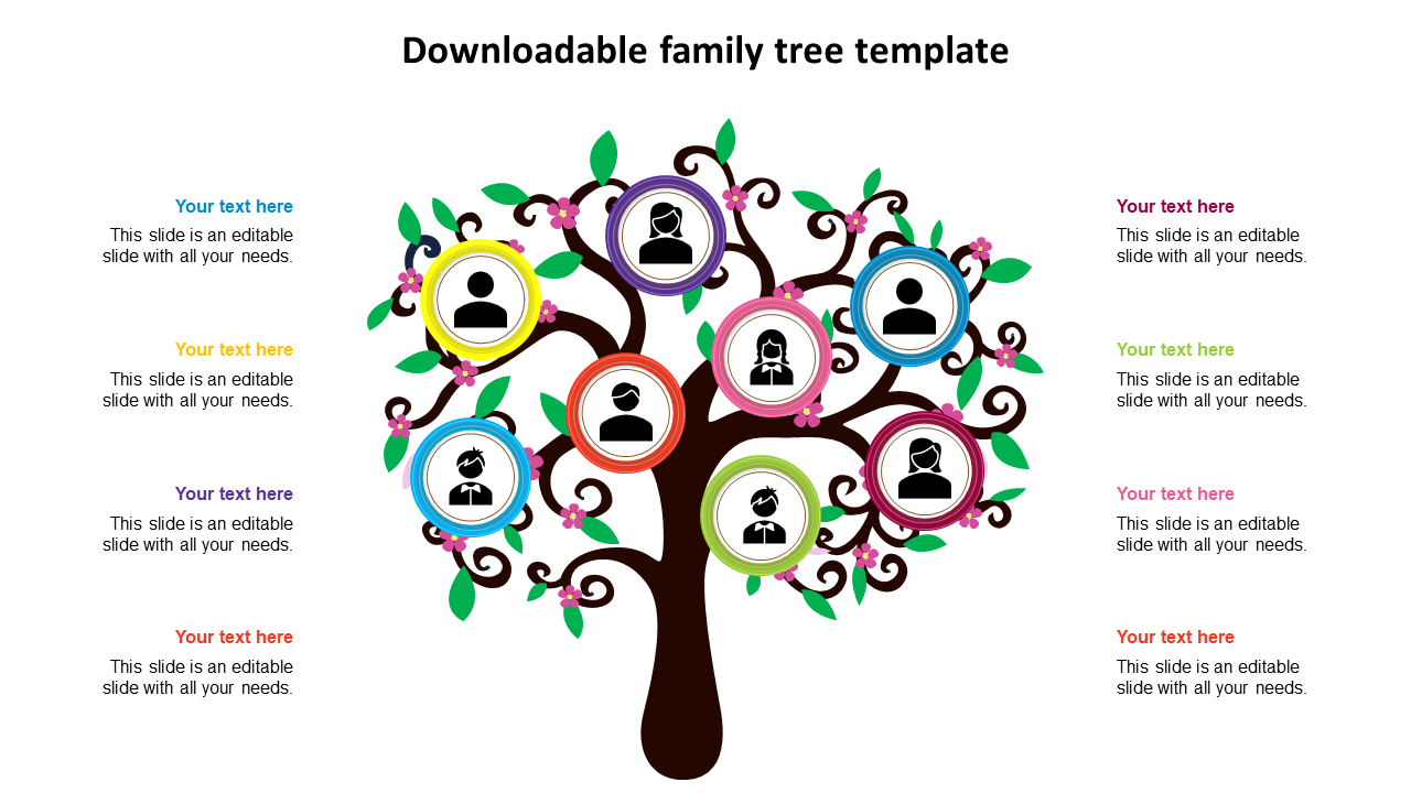 downloadable family tree template
